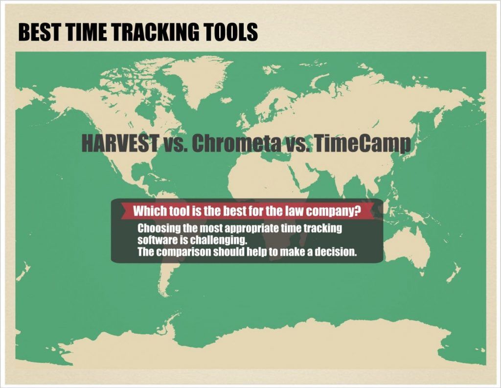 3 best time tracking apps for the law company timecamp