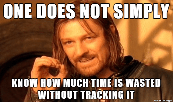 time tracker Meme