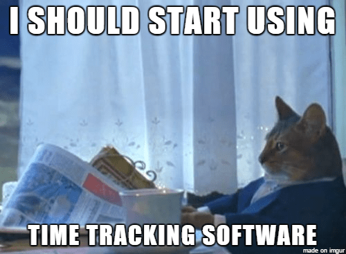 how to track time meme