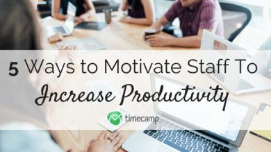 ways to motivate staff