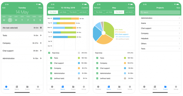 timecamp for android
