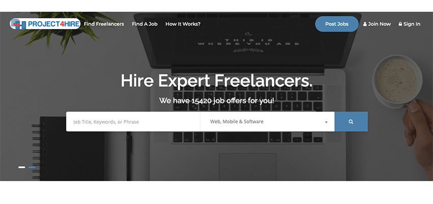 project4hire freelance websites list