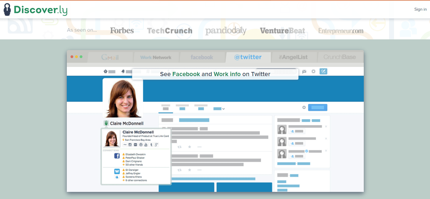 discoverly screen