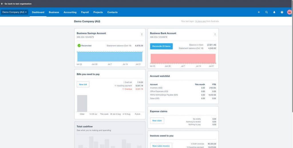 Xero time and billing software for accountants