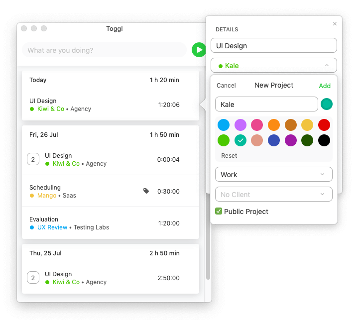 toggl vs trackingtime