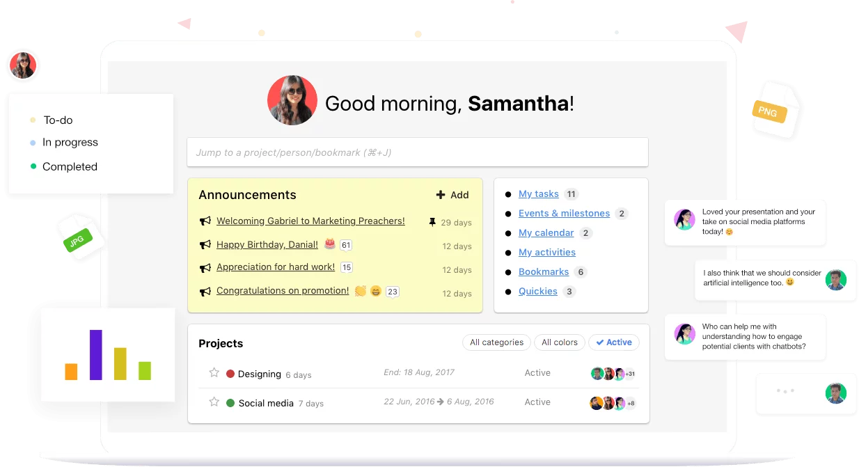 proofhub panel