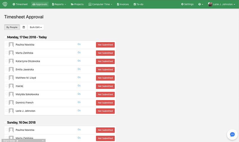 cant see timesheets in timecamp cant see timesheets in timecamp