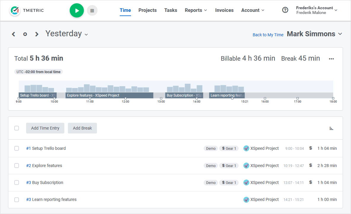 Tmetric time tracker Tmetric time tracker