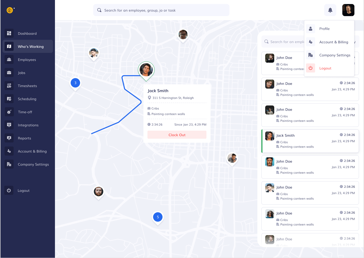 10+ Best GPS Tracking Apps With Timesheets - TimeCamp