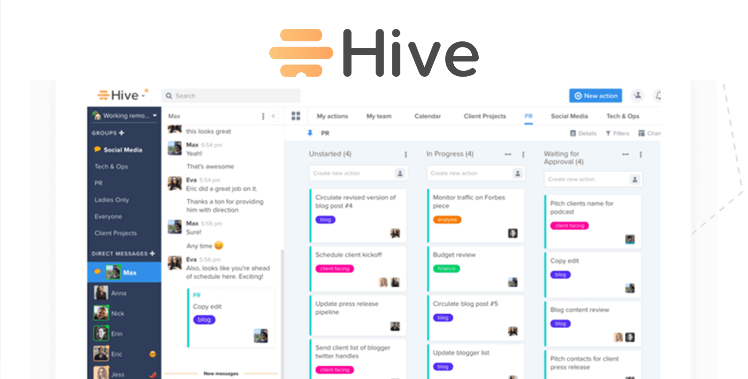 9 Best Slack Alternatives for Your Complete Business 5 slack alternatives - hive