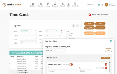 Time Clock Calculator for Employee - work hours calculator - software ...