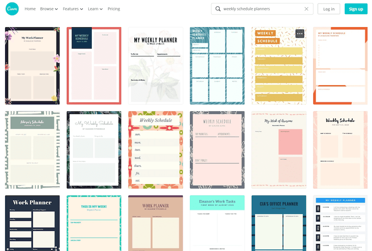 The Best Weekly Schedule Templates Organize Your Time Timecamp The Best Weekly Schedule Templates Organize Your Time Timecamp