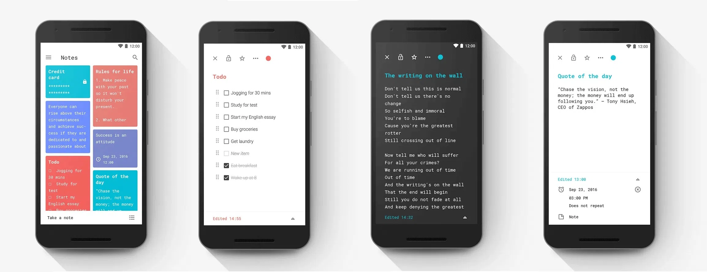 Material Notes for Android