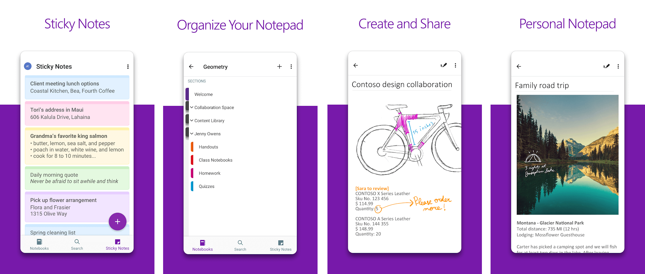 Microsoft OneNote notes taking app for Android