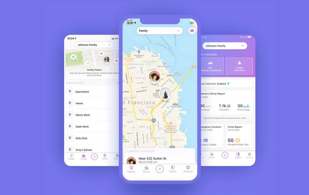 Life 360 app for Android