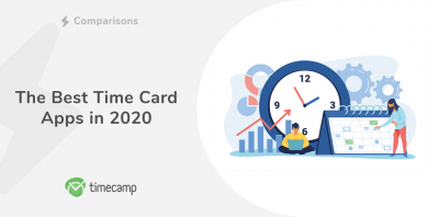 Time card apps header image