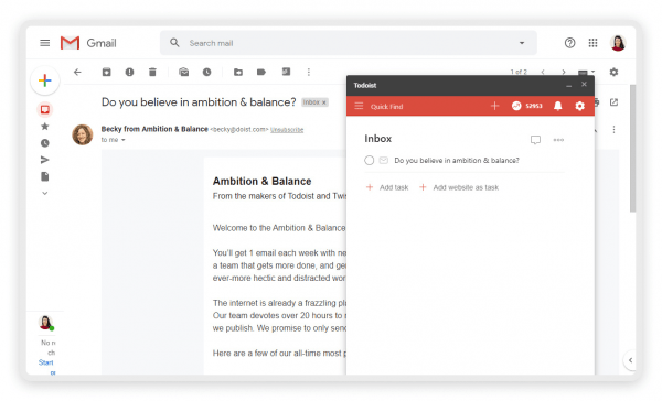 todoist extension for gmail todoist extension for gmail