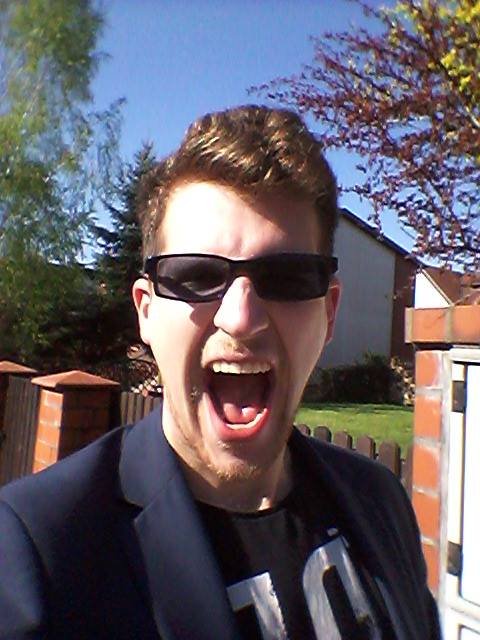 This is 25-year-old me. Pretty much the same, but with slightly worse hair...