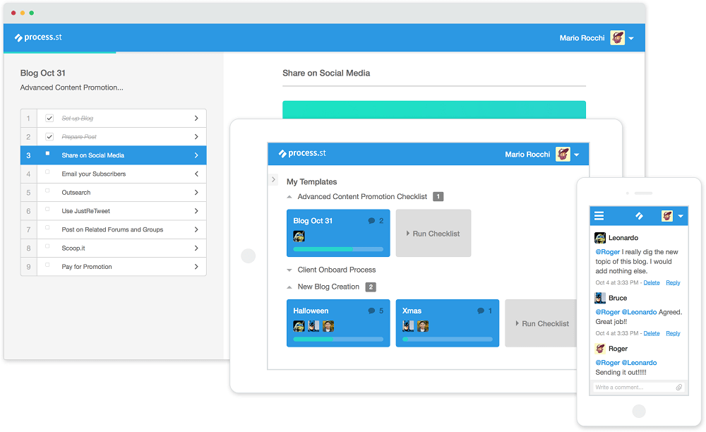 Process Street - business process management software