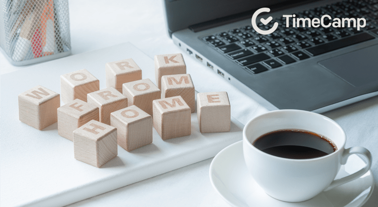 wooden blocks remote work