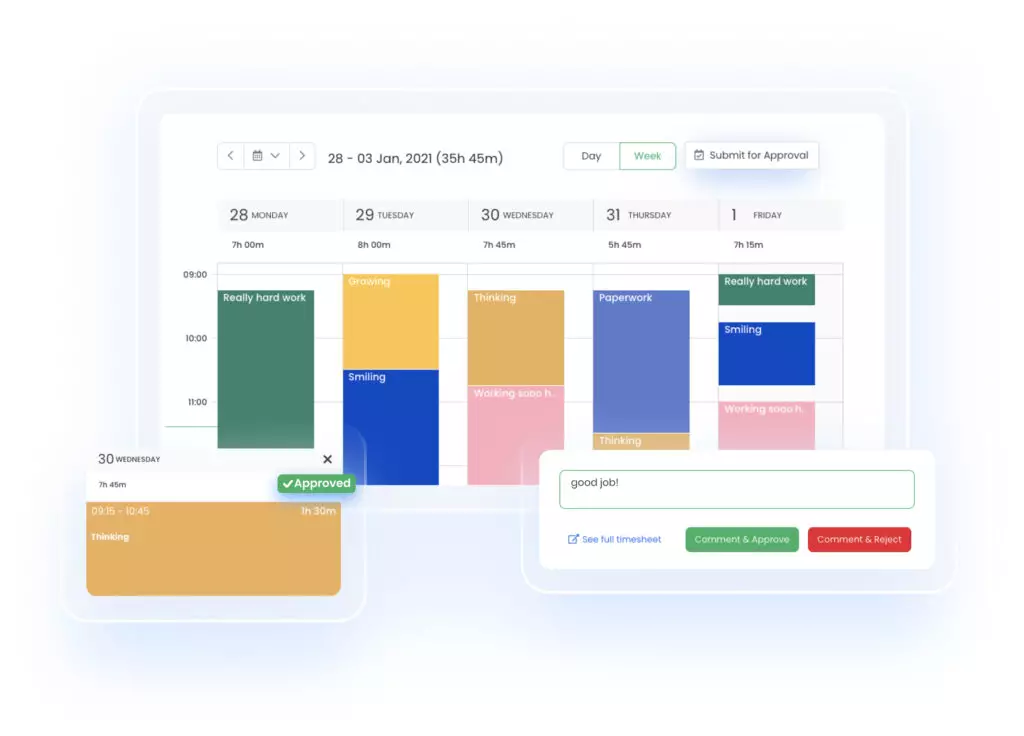 TimeCamp Timesheets