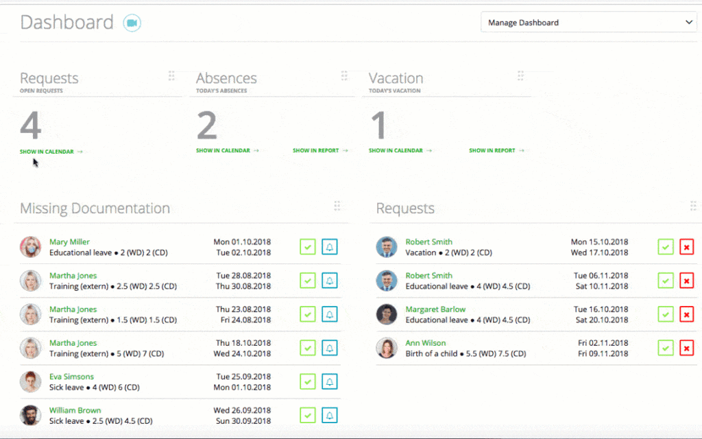 Zistemo team time tracker screenshot