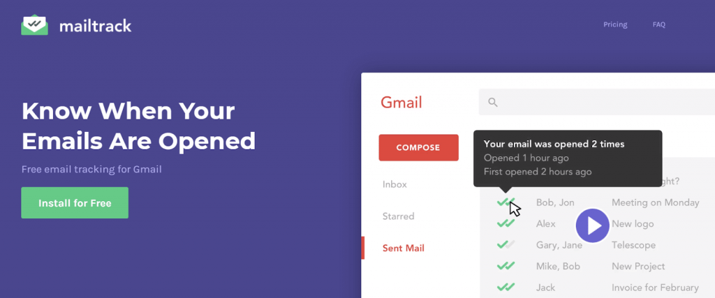 mailtrack screenshot