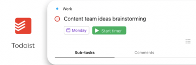 todoist and timecamp