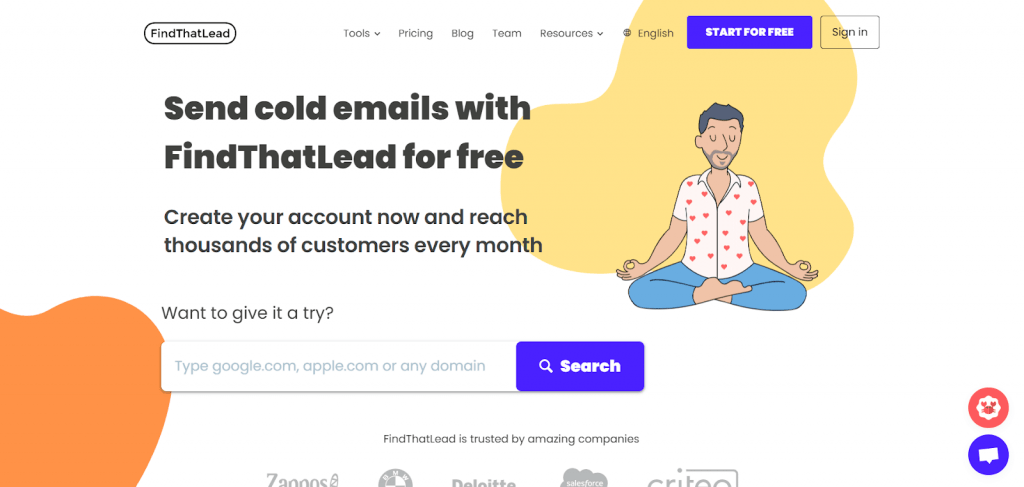email finder tools snow.io