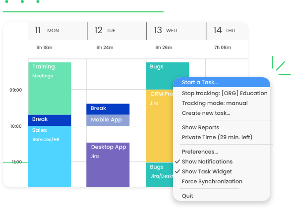 automatic goal tracking