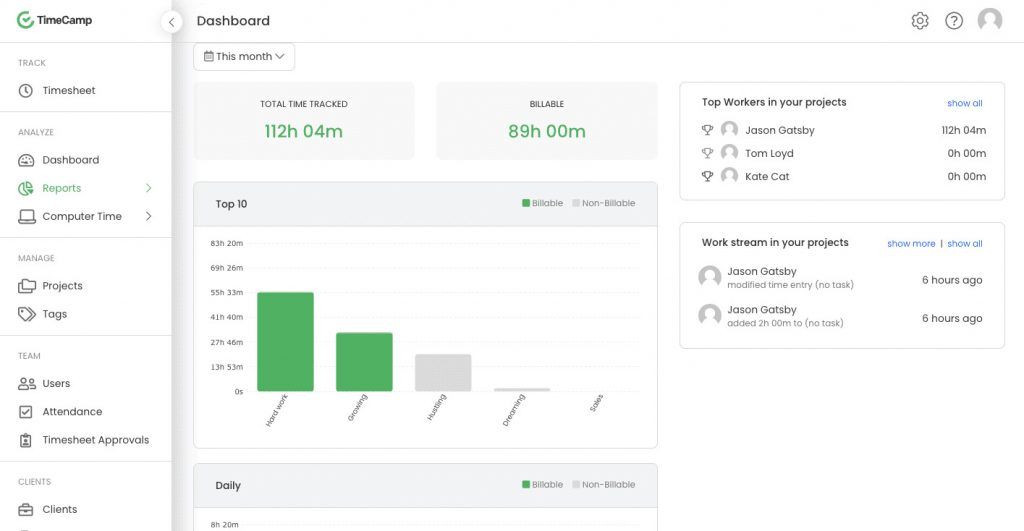 Time Clock Software (Everything You Need To Know) online employee