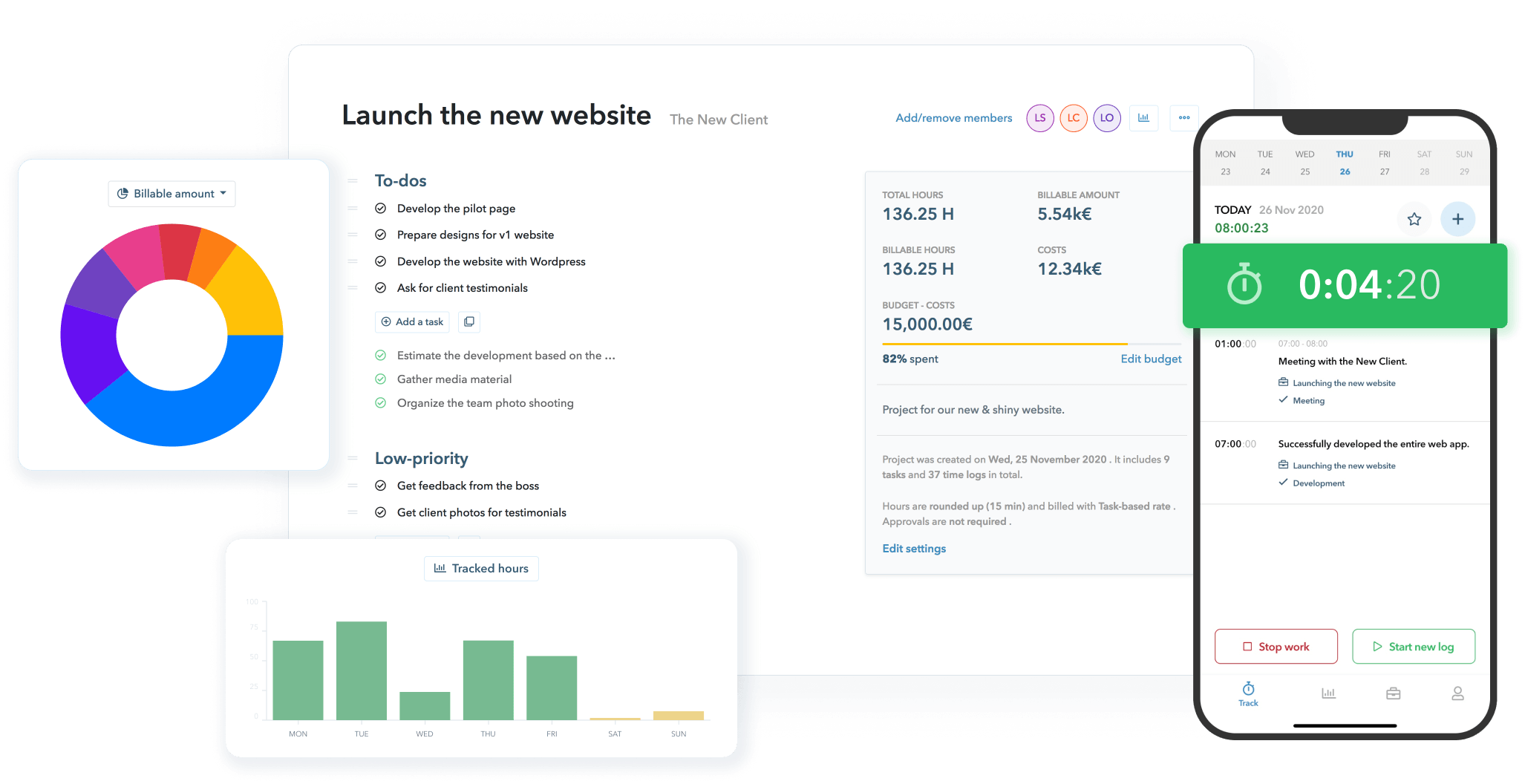 myhours timesheet app