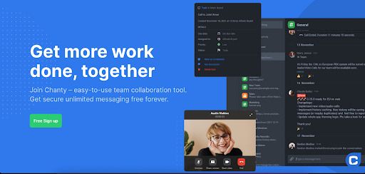 task management free online chanty screenshot