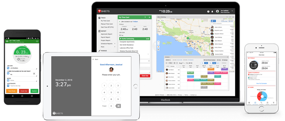 Tsheets employee tracking