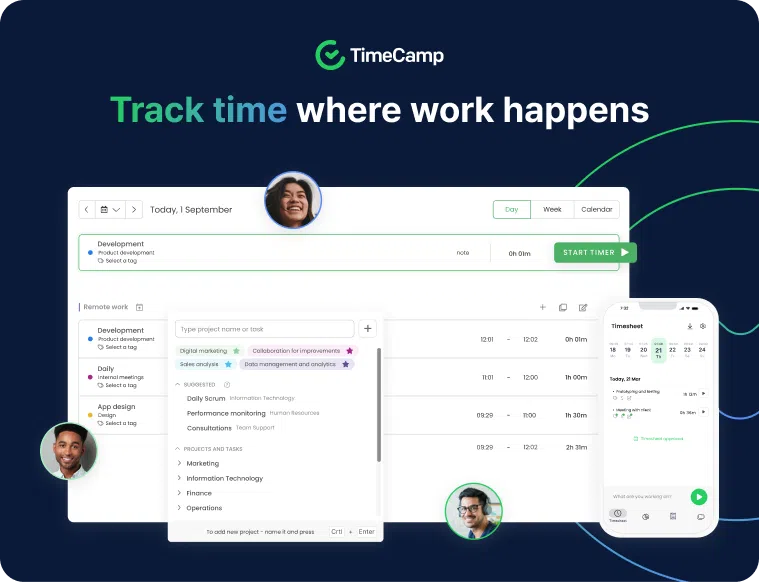 TimeCamp 15 Best Time Recording Apps