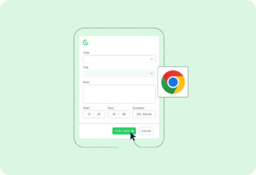 Time Tracking Plugin for Chrome