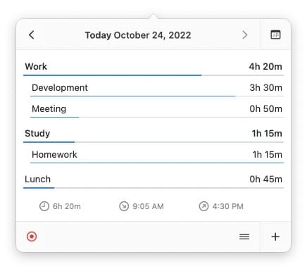Daily - activity log app