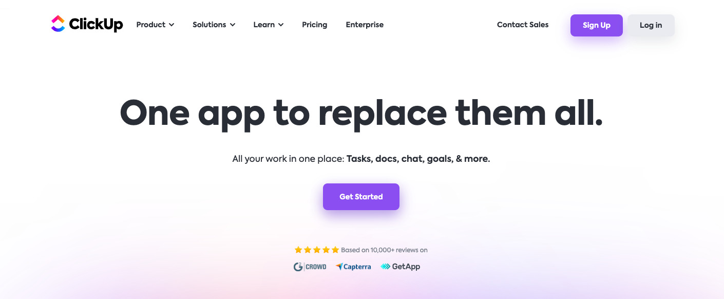 clickup remote work app