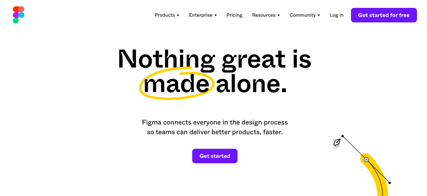 figma website screenshot