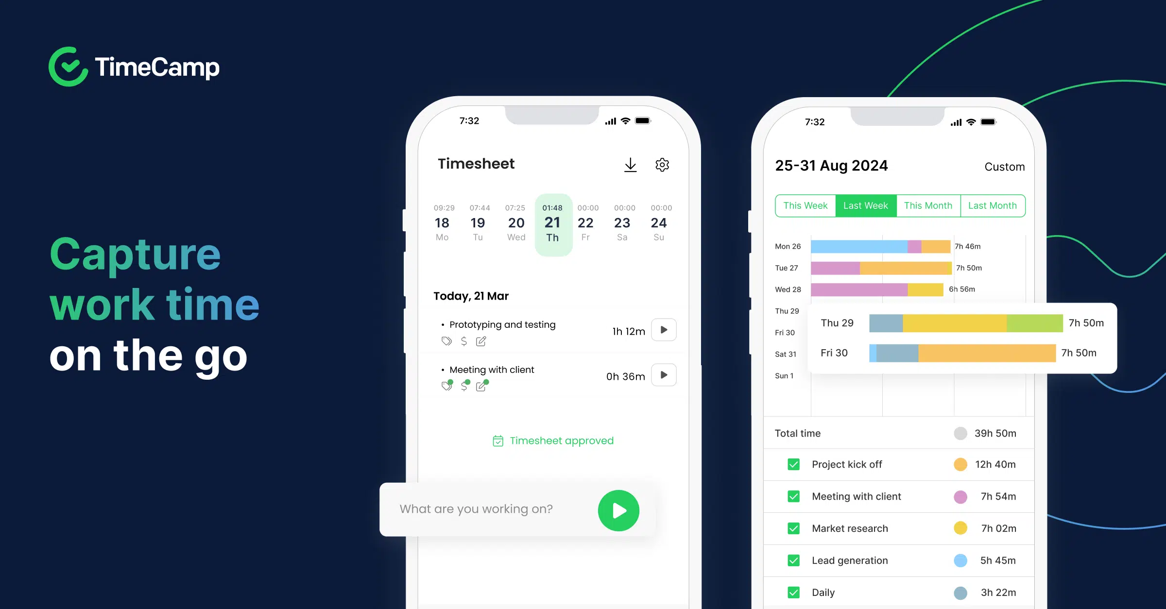 timecamp ios time tracking