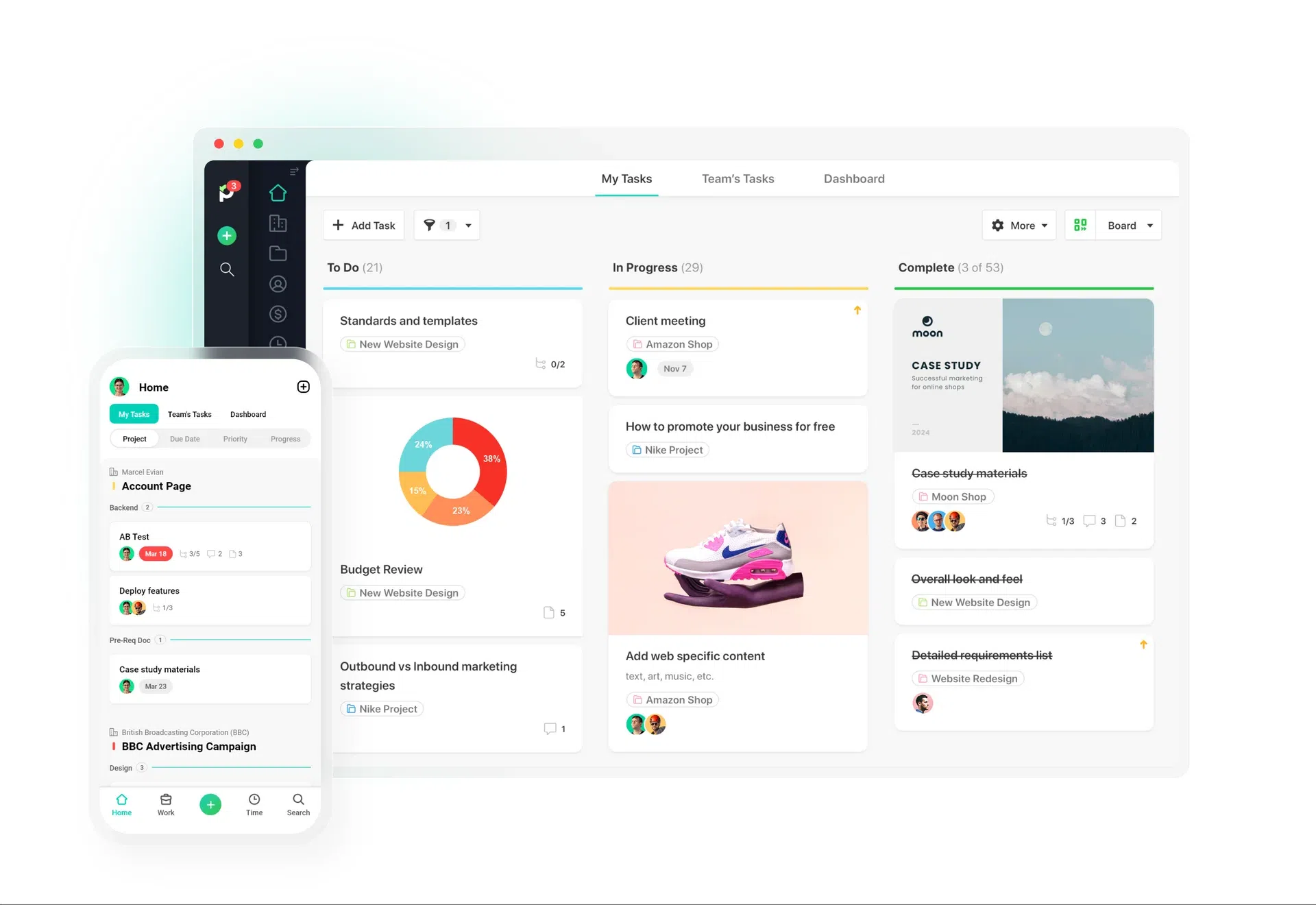 Paymo time tracking software
