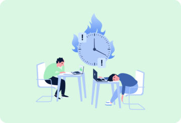 How to Identify Burnout Symptoms Early Using Time Tracking Data