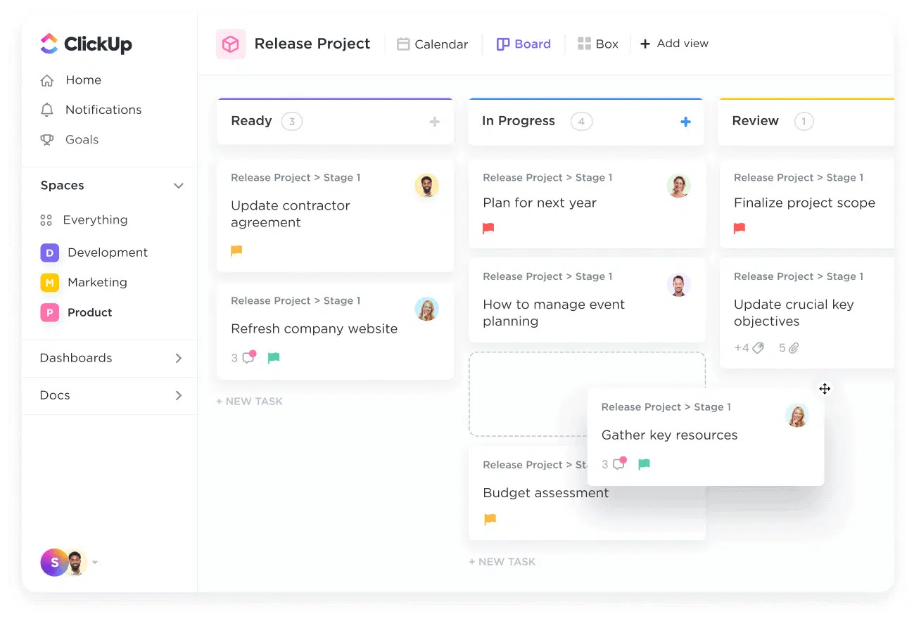 clickup task view