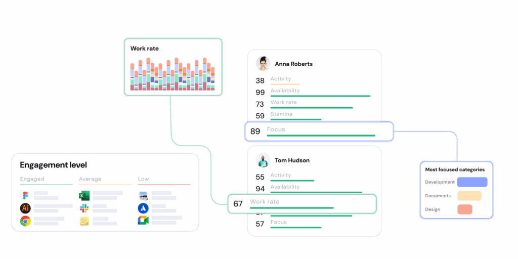 graphics containing screenshots from intelogos app