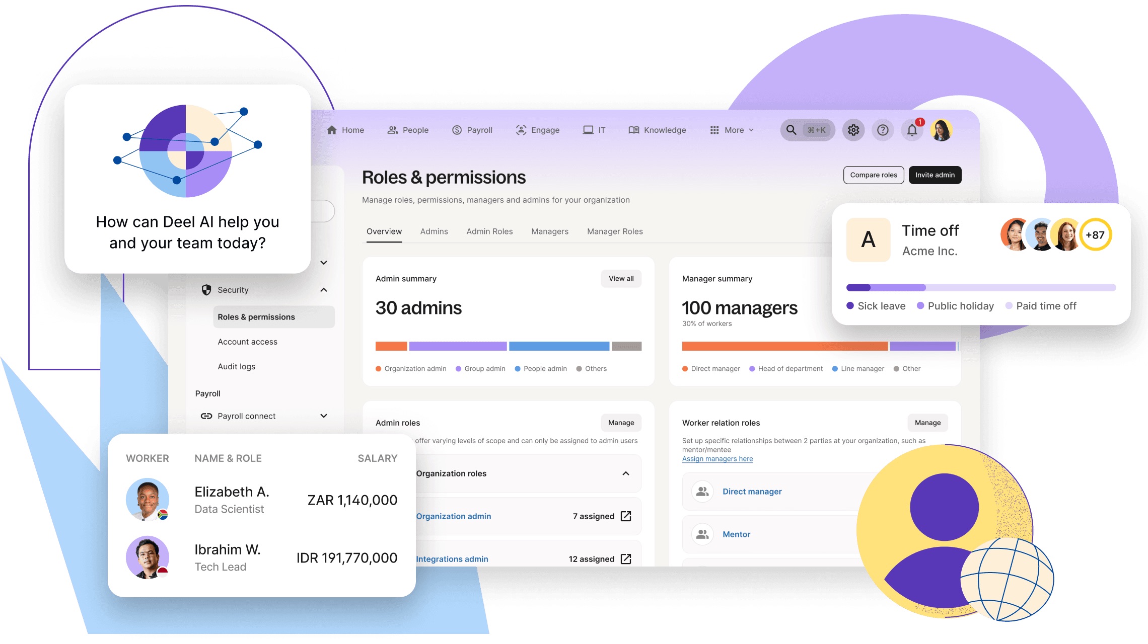 what is deel screenshot