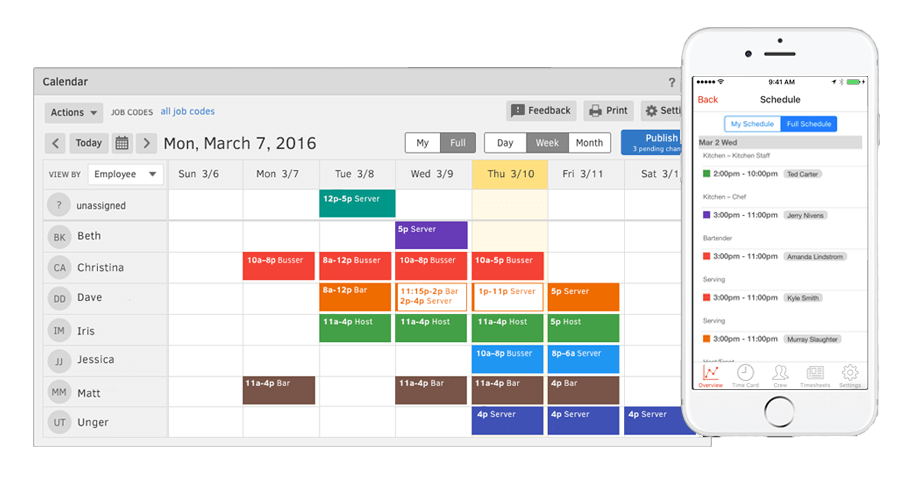 TSheets software de gestión del tiempo