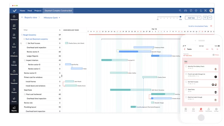 Zoho Projects software