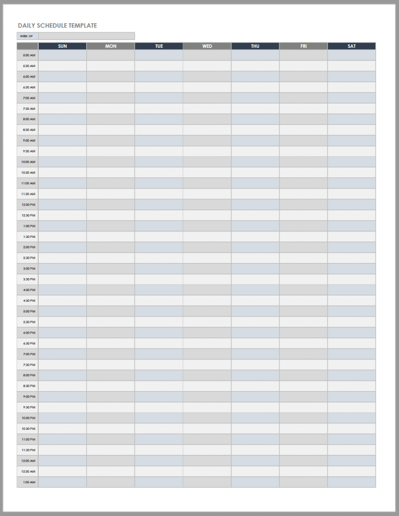 smartsheet templates