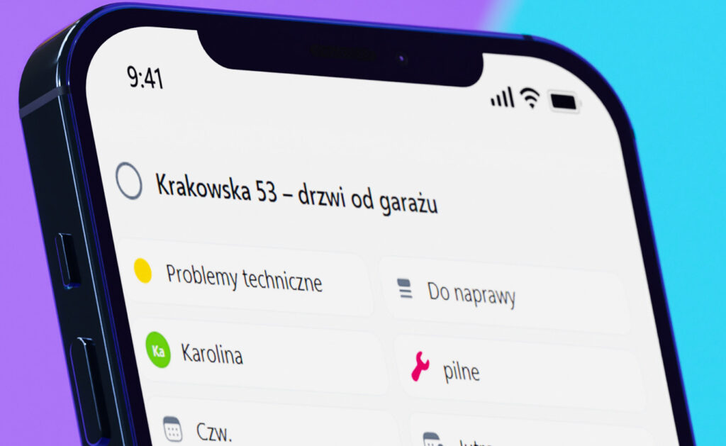 widok aplikacji mobilnej Nozbe na potrzeby artykułu pt. narzędzia do pracy hybrydowej